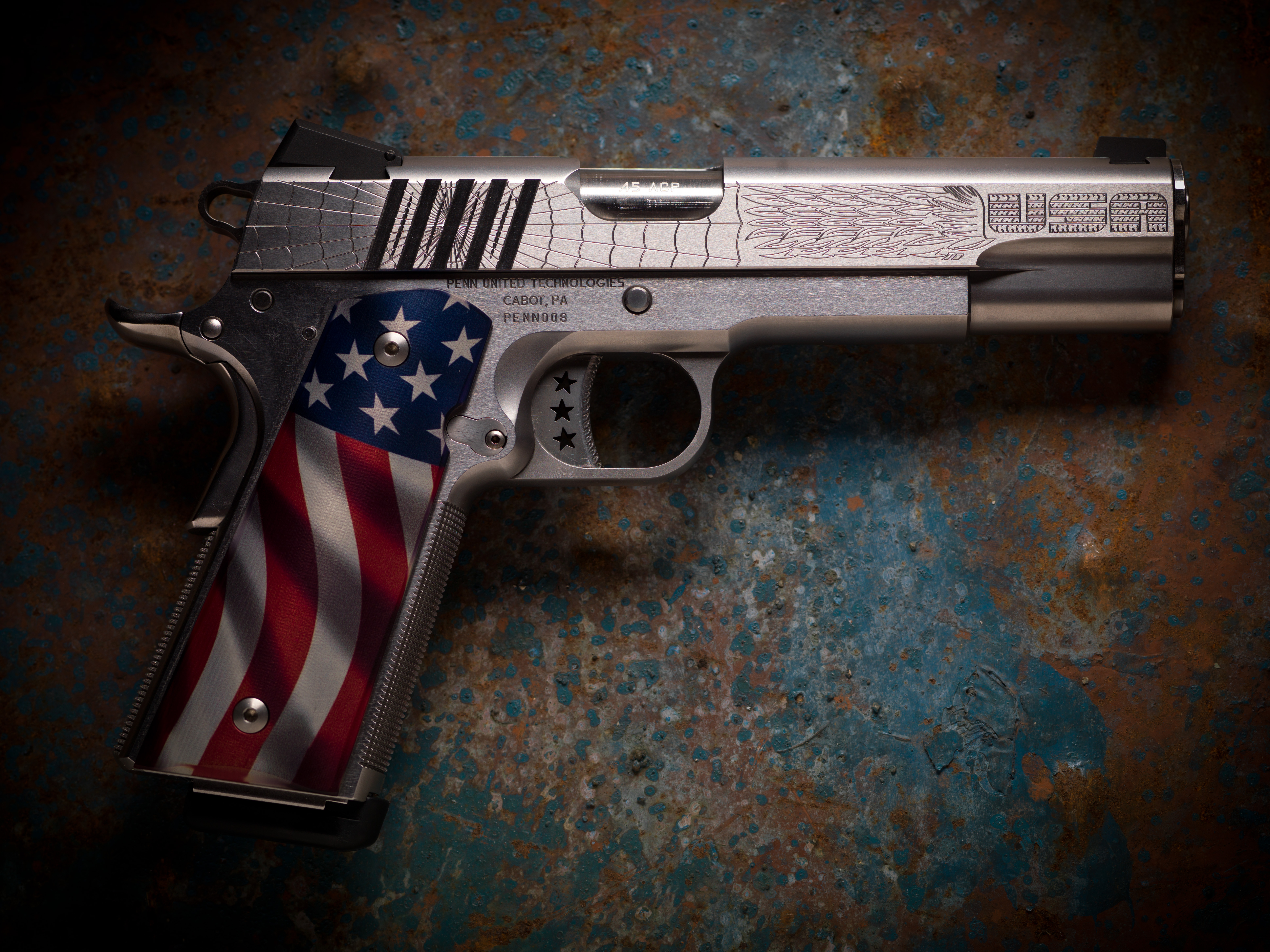 Man Made Cabot pistol HD Wallpaper | Background Image