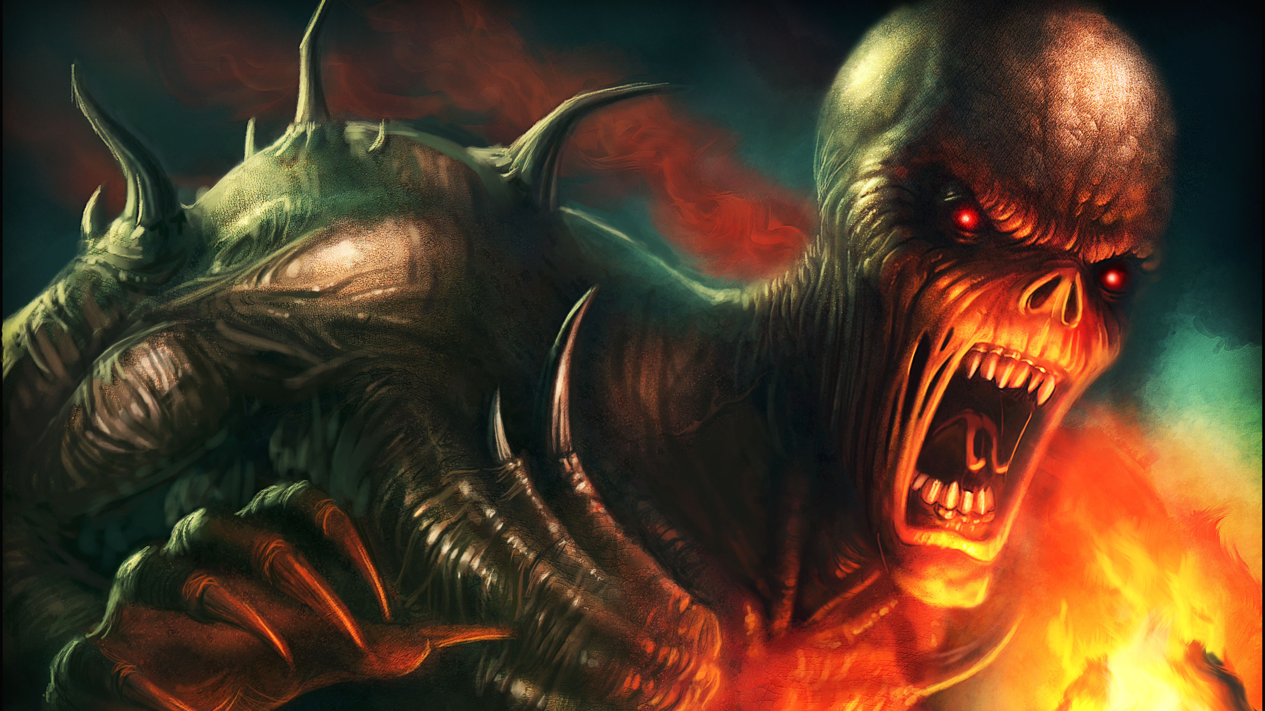 Video Game Doom HD Wallpaper Background Image.