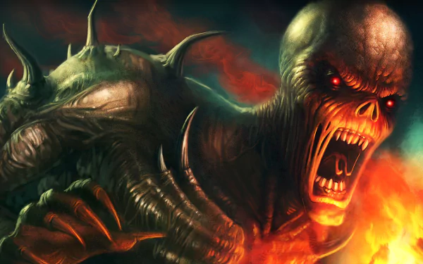 video game Doom HD Desktop Wallpaper | Background Image