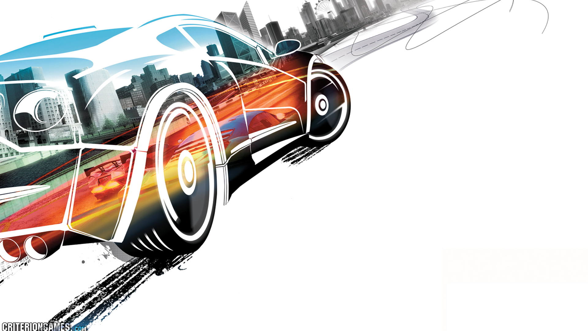 Video Game Burnout Paradise HD Wallpaper