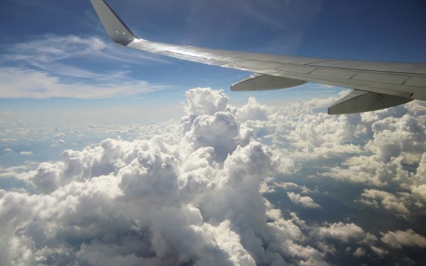 Earth Cloud Sky Airplane HD Wallpaper | Background Image