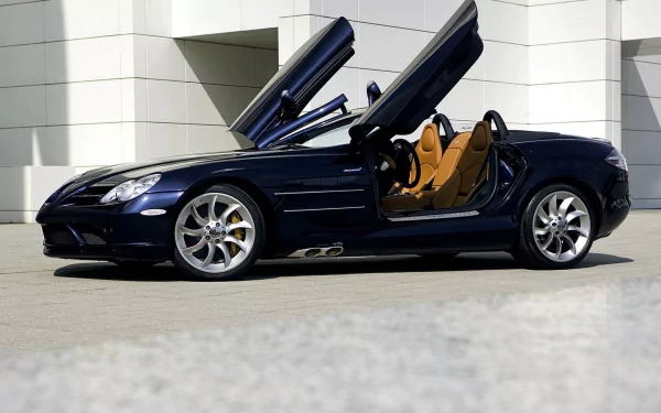Mercedes vehicle Mercedes-Benz SLR McLaren Roadster HD Desktop Wallpaper | Background Image