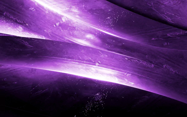 Abstract grunge HD PC desktop wallpaper and background: sweeping purple light bands, textured scratches and faint sparkles across a dark, moody field.