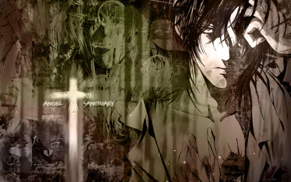 Anime Angel Sanctuary HD Desktop Wallpaper | Background Image