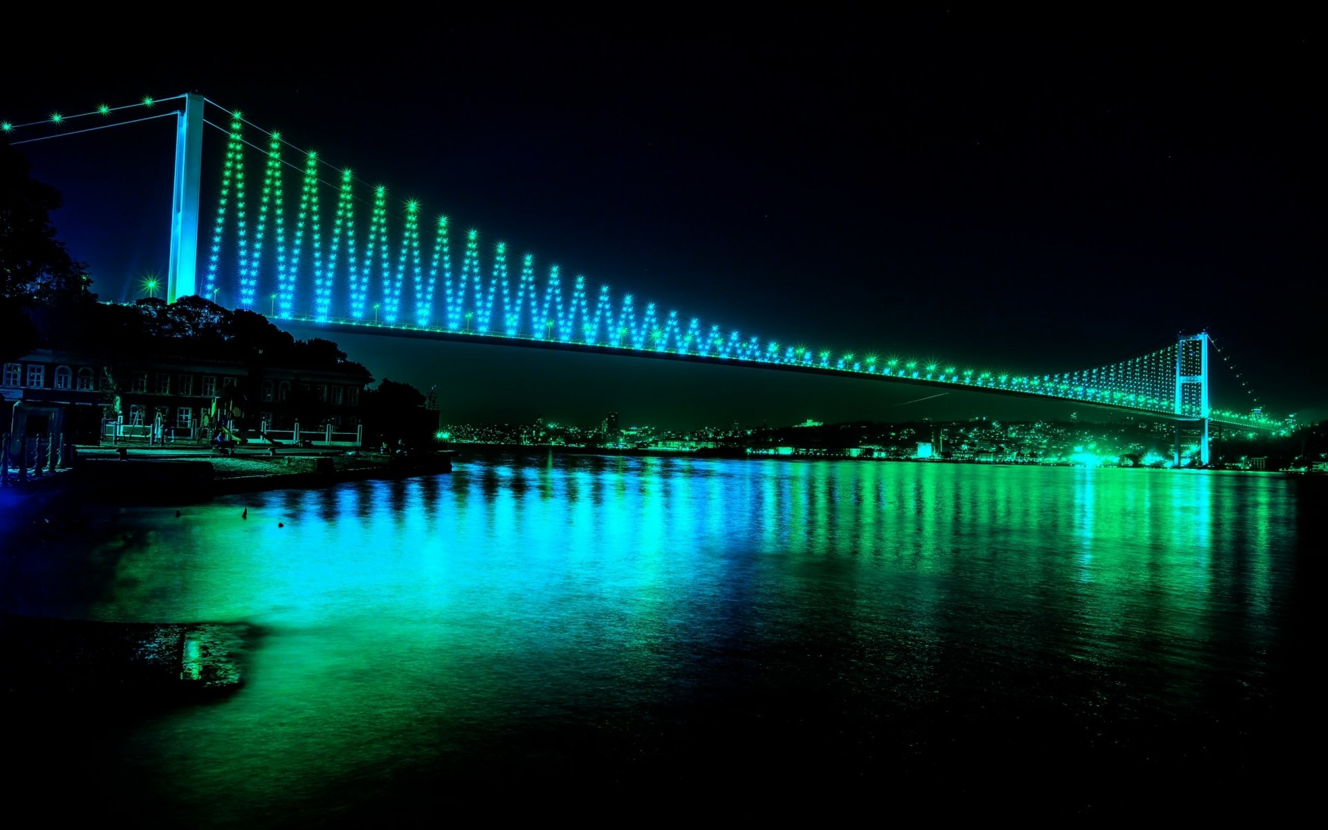 Download Man Made Bosphorus Bridge HD Wallpaper