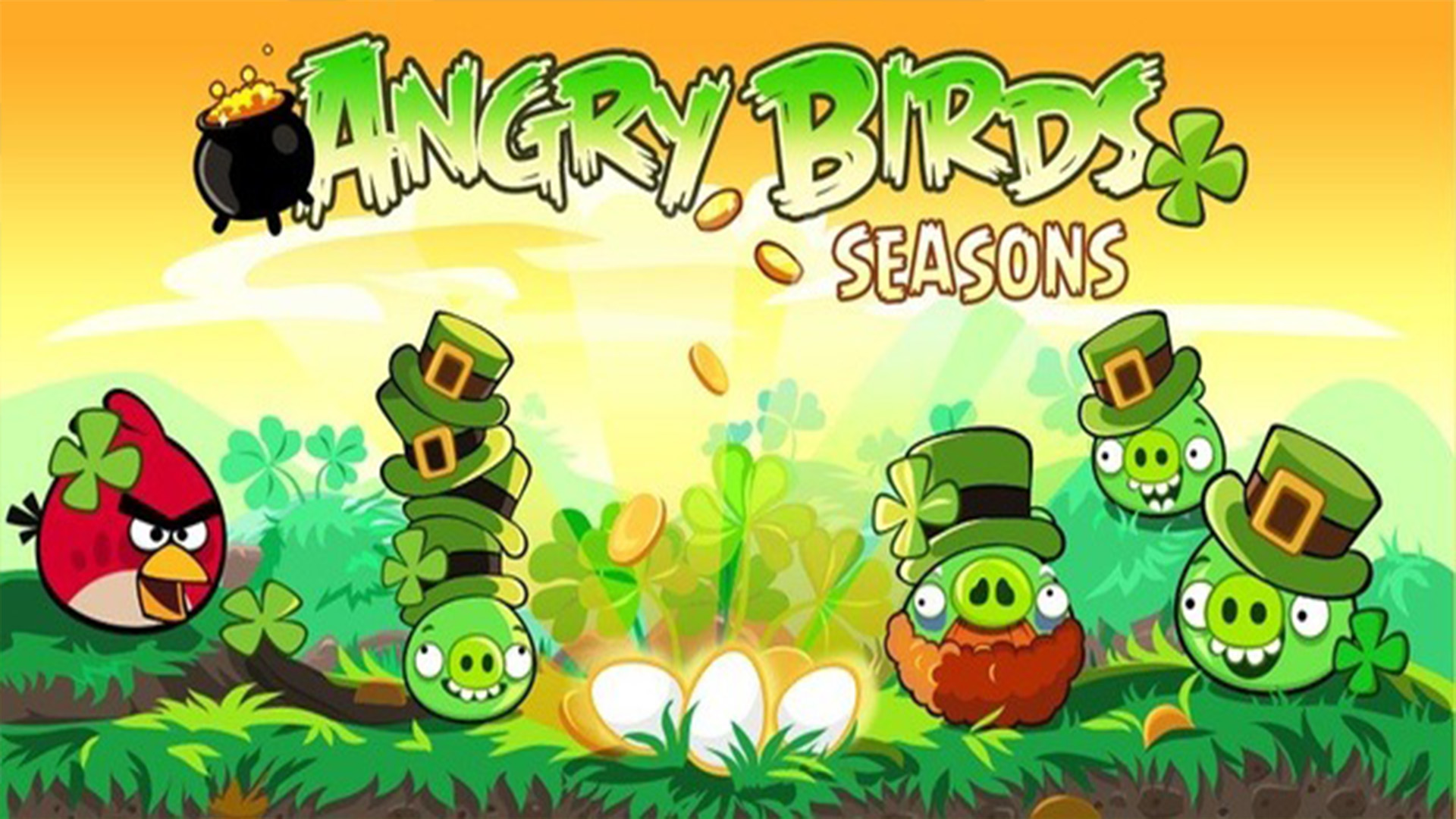 Video Game Angry Birds Seasons HD Wallpaper | Background Image