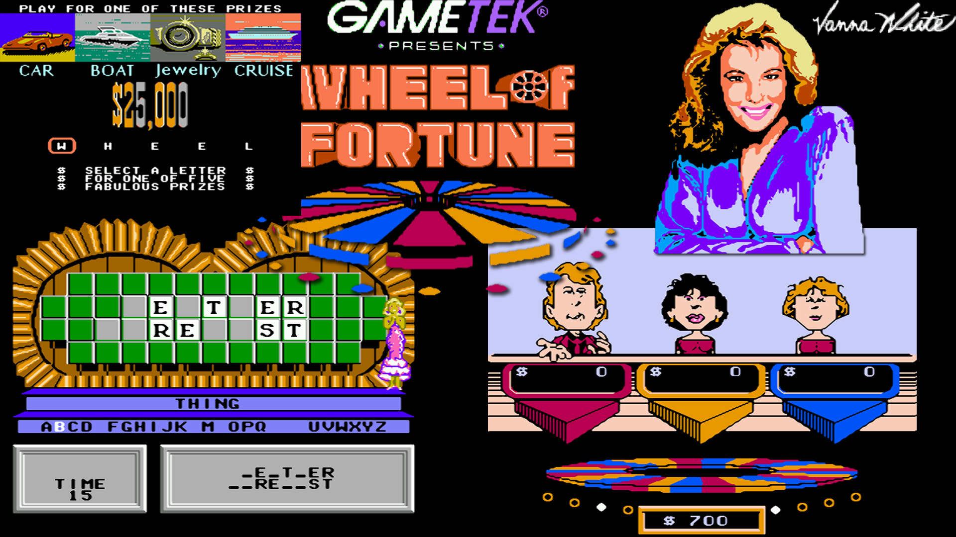 Video Game Wheel of Fortune HD Wallpaper | Background Image