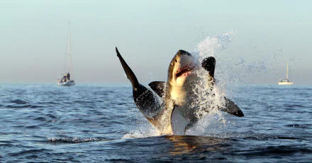 Animal great white shark HD Desktop Wallpaper | Background Image