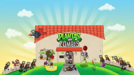 video game Plants Vs. Zombies HD Desktop Wallpaper | Background Image