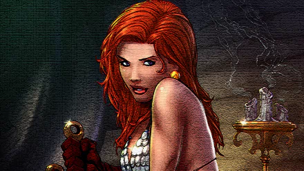 Comic Red Sonja HD Desktop Wallpaper | Background Image