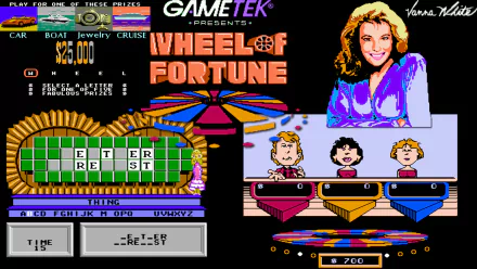 video game Wheel of Fortune HD Desktop Wallpaper | Background Image