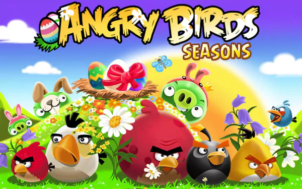 video game Angry Birds Seasons HD Desktop Wallpaper | Background Image