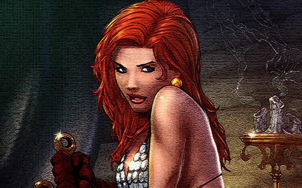 Comic Red Sonja HD Desktop Wallpaper | Background Image