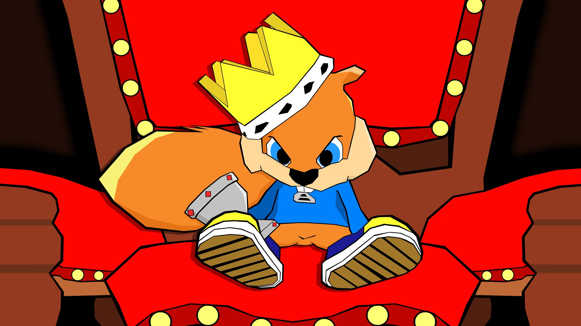 Video Game Conker's Bad Fur Day HD Wallpaper Background Image.