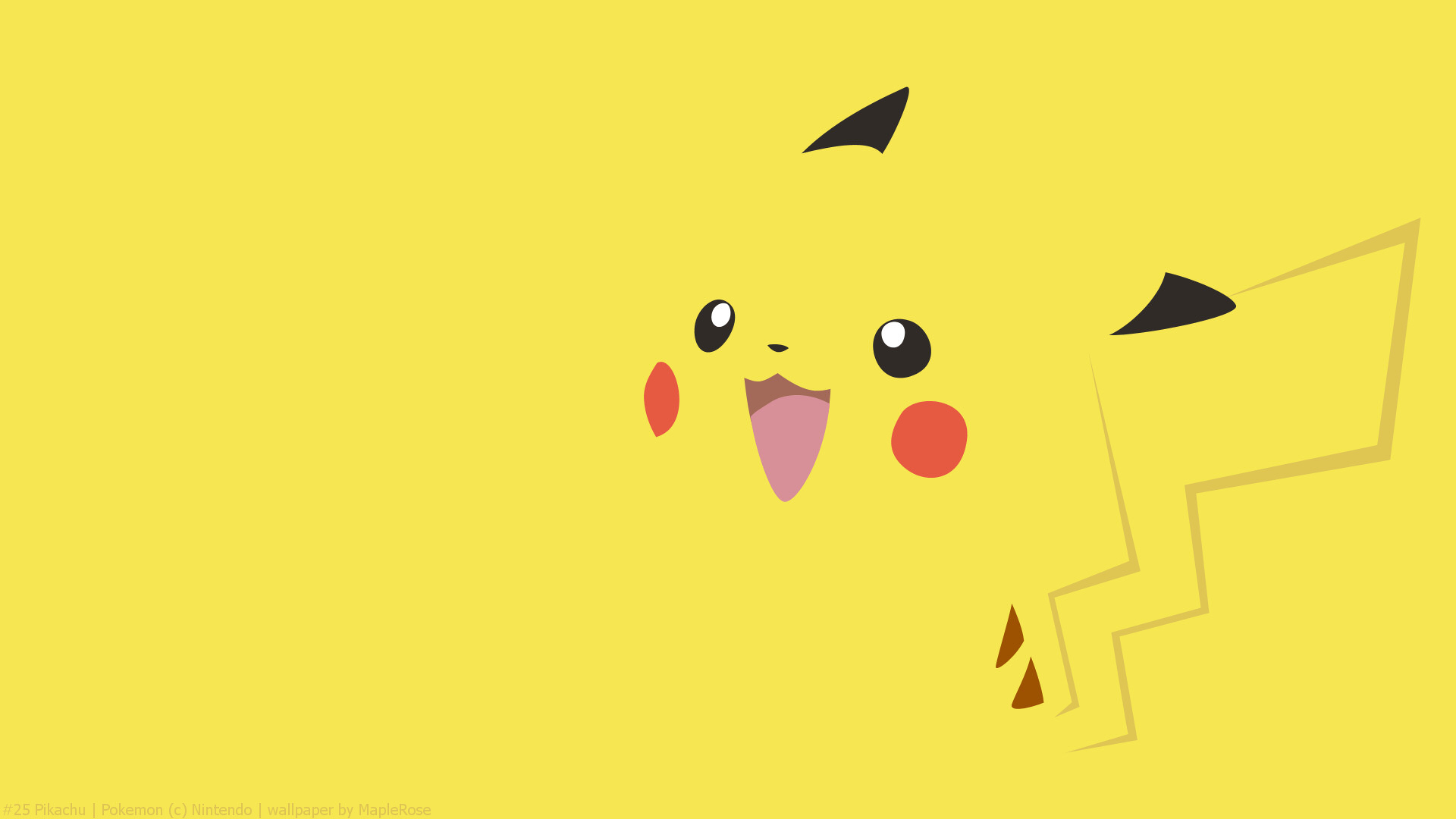 Thought I would share this Pikachu wallpaper with you guys D  rpokemon