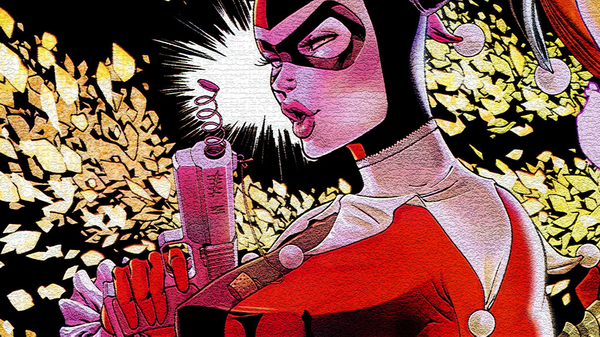 Download Harley Quinn Comic Gotham City Sirens HD Wallpaper