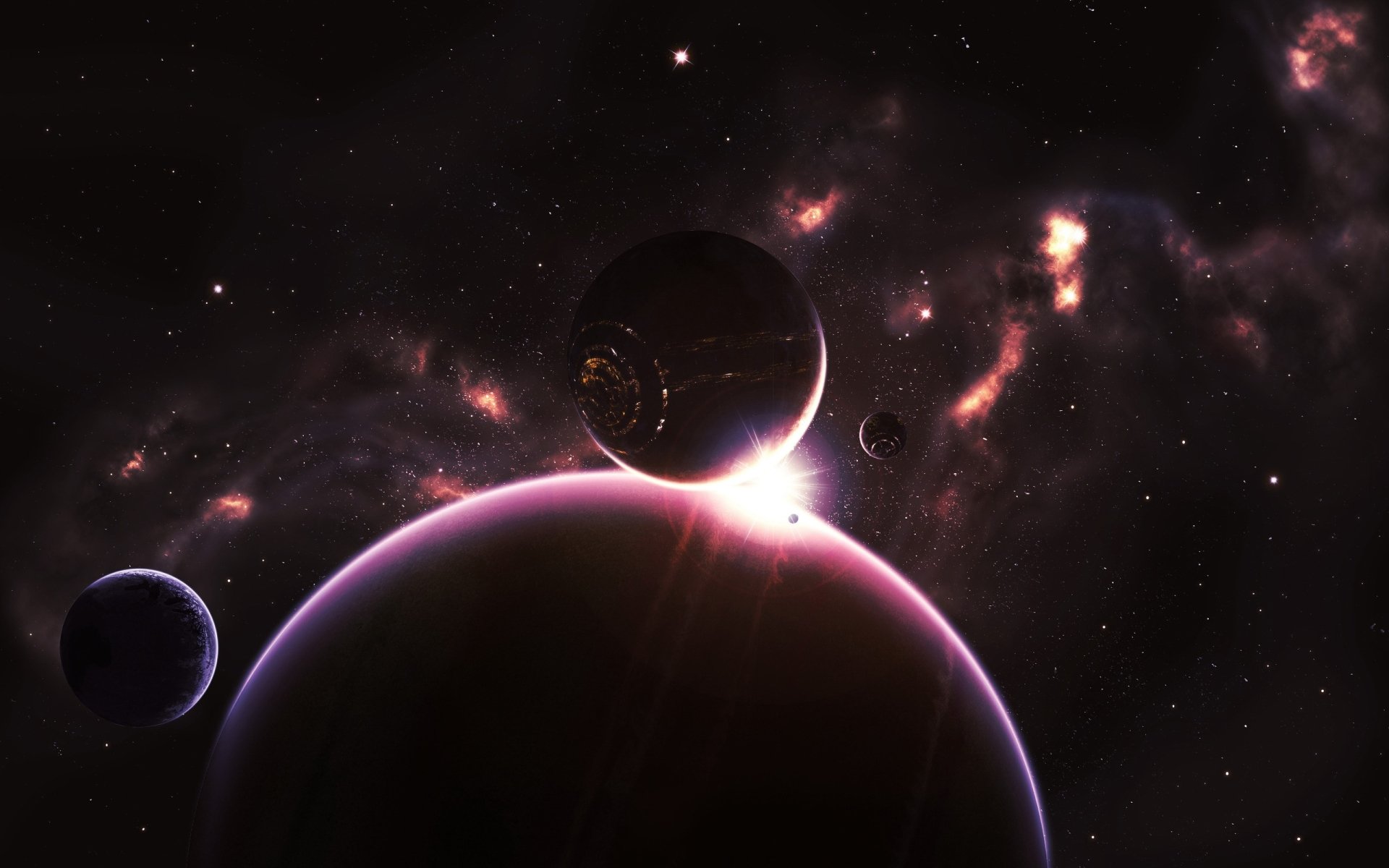 Download Sci Fi Planet HD Wallpaper | 2560x1600 | Wallpaper Abyss