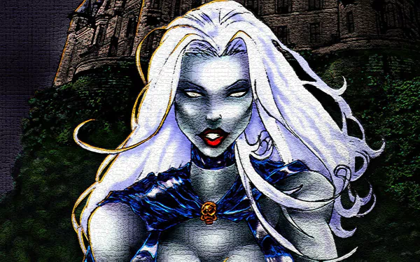 Comic Lady Death HD Desktop Wallpaper | Background Image