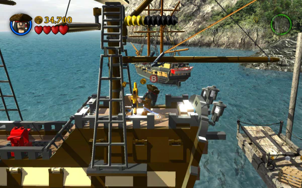 video game LEGO Pirates of the Caribbean: The Video Game HD Desktop Wallpaper | Background Image