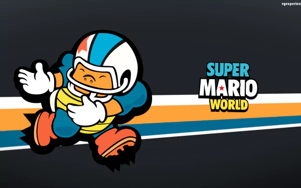 video game Super Mario World HD Desktop Wallpaper | Background Image