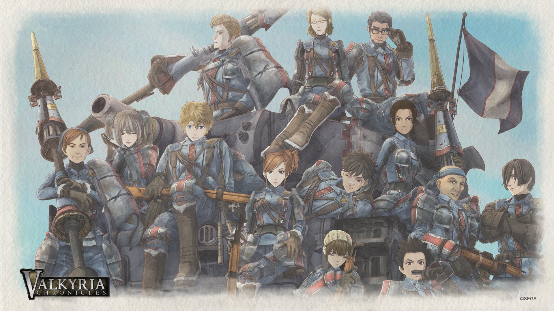 Valkyria Chronicles Full HD Wallpaper and Background Image