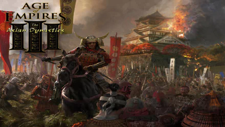 video game Age of Empires III: The Asian Dynasties HD Desktop Wallpaper | Background Image