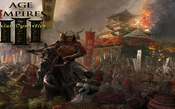 video game Age of Empires III: The Asian Dynasties HD Desktop Wallpaper | Background Image