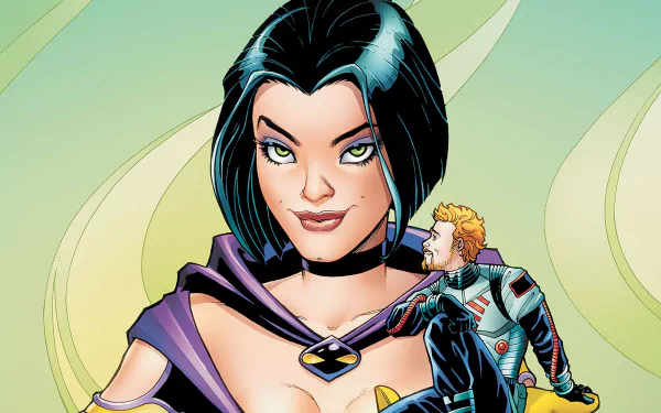 Comic phantom lady HD Desktop Wallpaper | Background Image