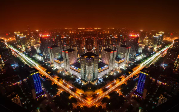  Beijing at night