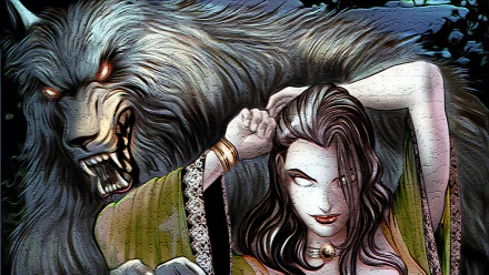 Comic Grimm Fairy Tales HD Desktop Wallpaper | Background Image
