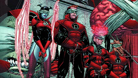Comic Red Lantern HD Desktop Wallpaper | Background Image