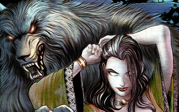 Comic Grimm Fairy Tales HD Desktop Wallpaper | Background Image