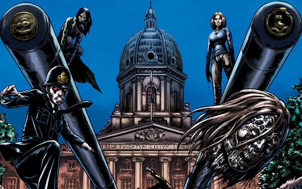 Comic Extinction Parade HD Desktop Wallpaper | Background Image