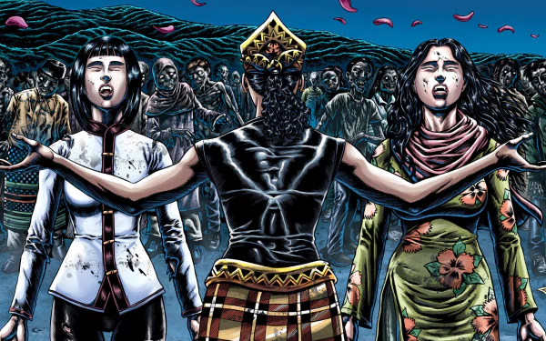 Comic Extinction Parade HD Desktop Wallpaper | Background Image