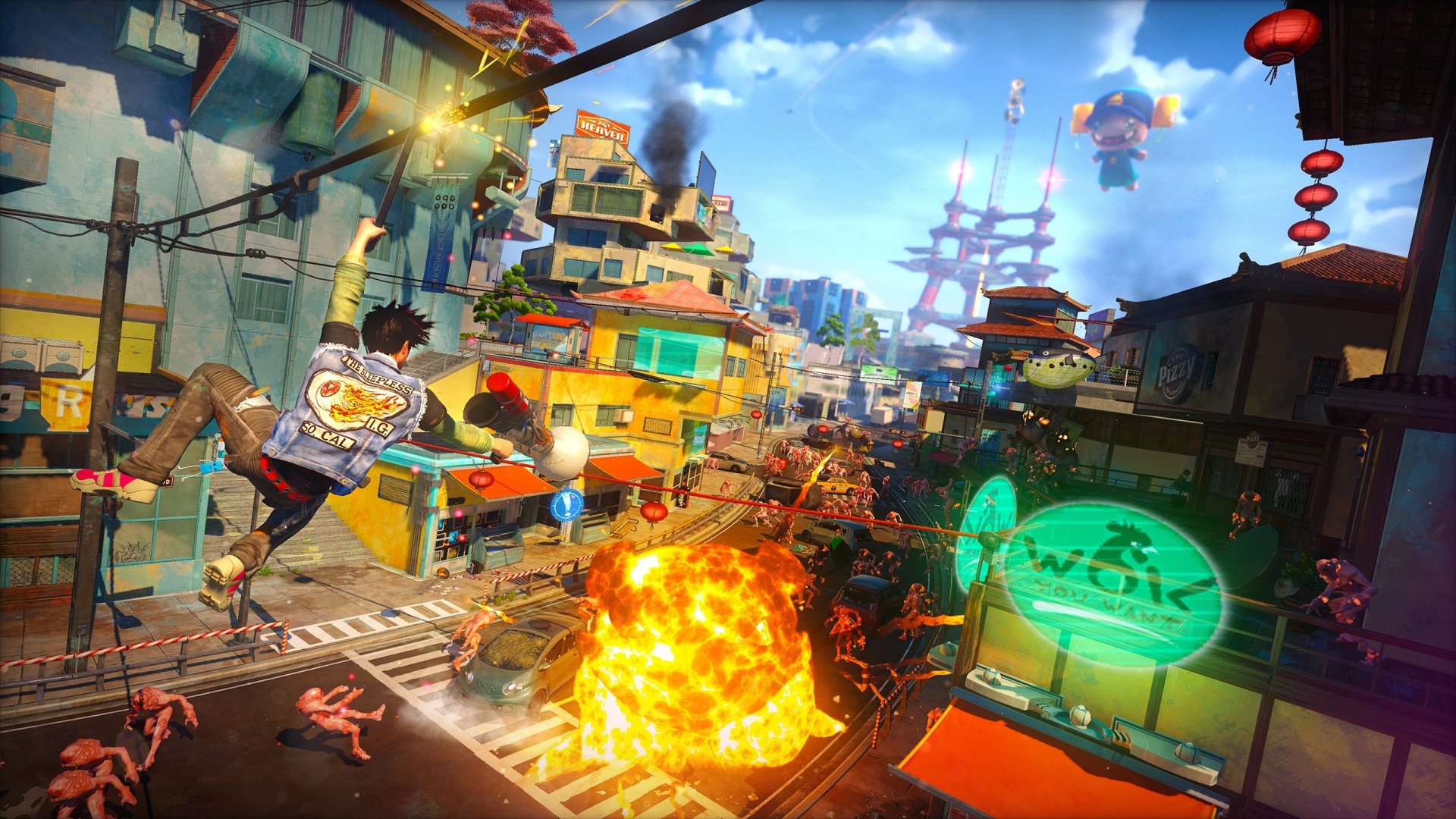 Download Video Game Sunset Overdrive HD Wallpaper
