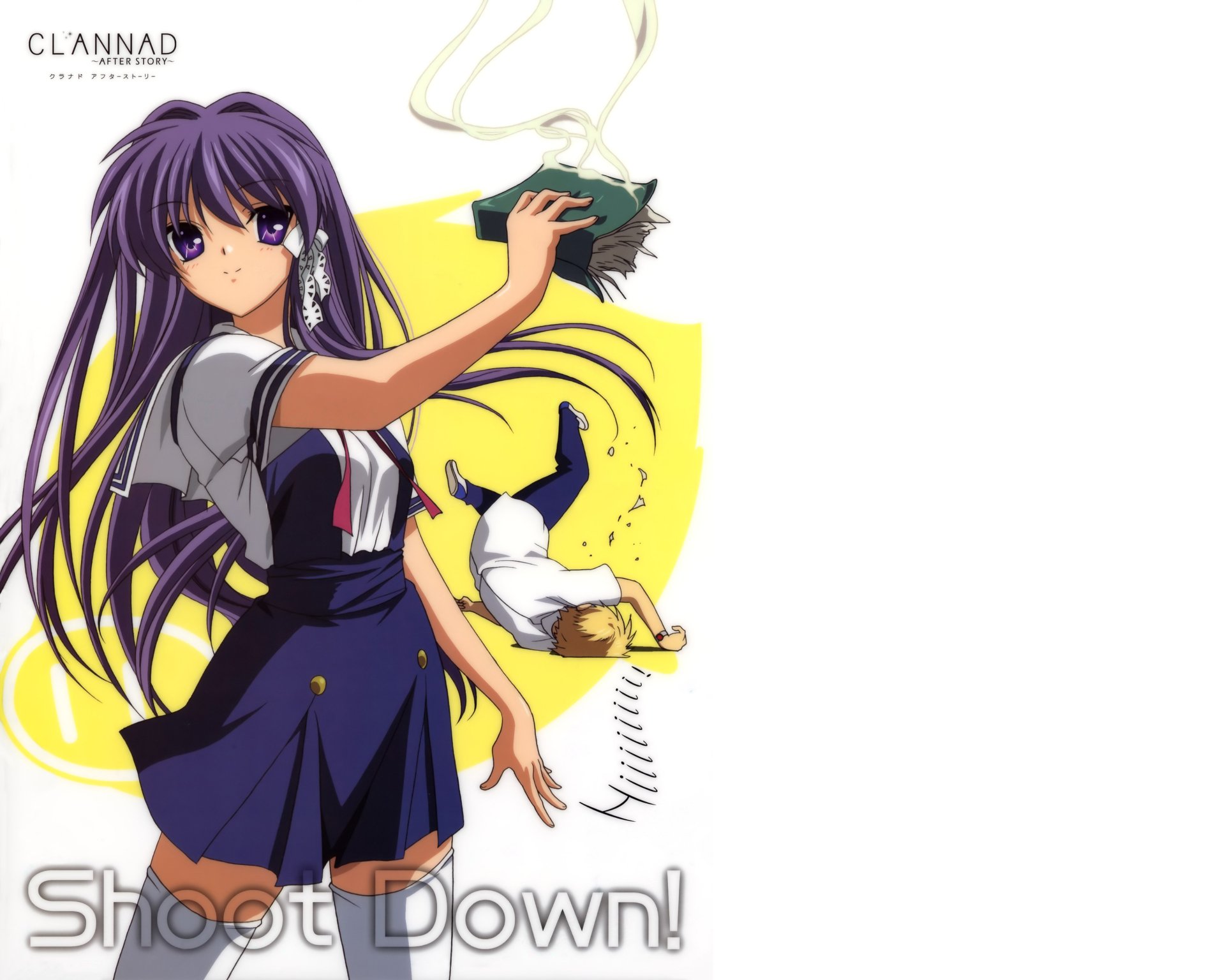 Download Kyou Fujibayashi Anime Clannad 4k Ultra HD Wallpaper