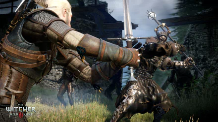 Geralt of Rivia Imlerith (The Witcher) The Witcher video game The Witcher 3: Wild Hunt HD Desktop Wallpaper | Background Image