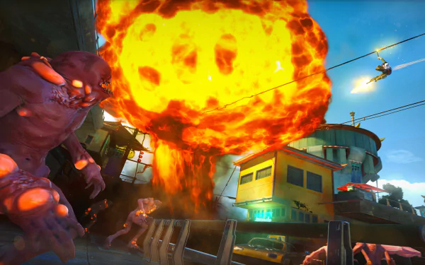 video game Sunset Overdrive HD Desktop Wallpaper | Background Image