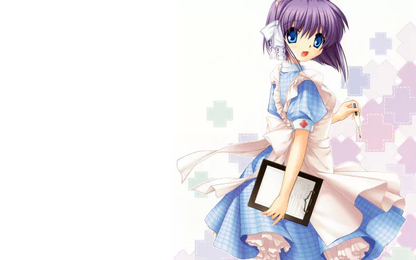 Ryou Fujibayashi Anime Clannad HD Desktop Wallpaper | Background Image