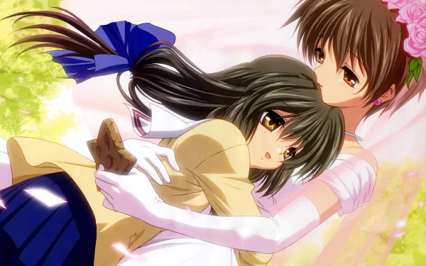 Kouko Ibuki Fuuko Ibuki Anime Clannad HD Desktop Wallpaper | Background Image