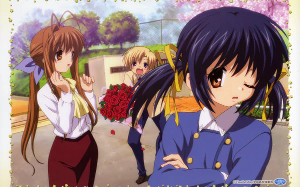 Sanae Furukawa Mei Sunohara Youhei Sunohara furukawa sanae Anime Clannad HD Desktop Wallpaper | Background Image