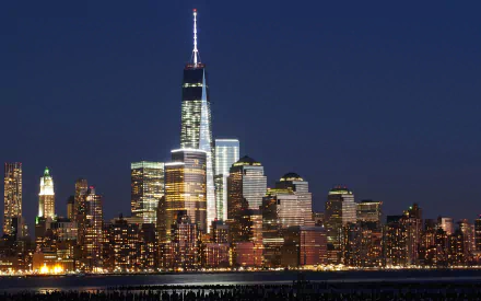 man made Manhattan HD Desktop Wallpaper | Background Image