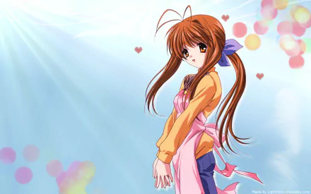 Sanae Furukawa Anime Clannad HD Desktop Wallpaper | Background Image