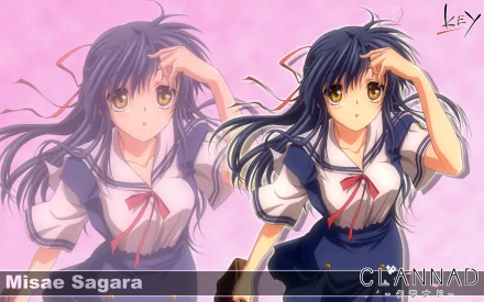 Misae Sagara Anime Clannad HD Desktop Wallpaper | Background Image