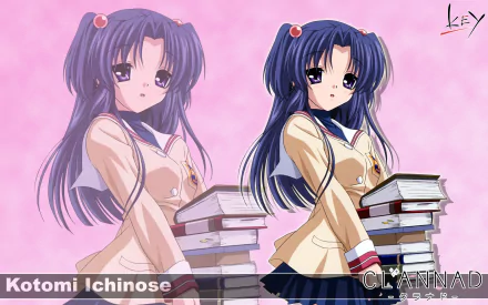 Kotomi Ichinose Anime Clannad HD Desktop Wallpaper | Background Image