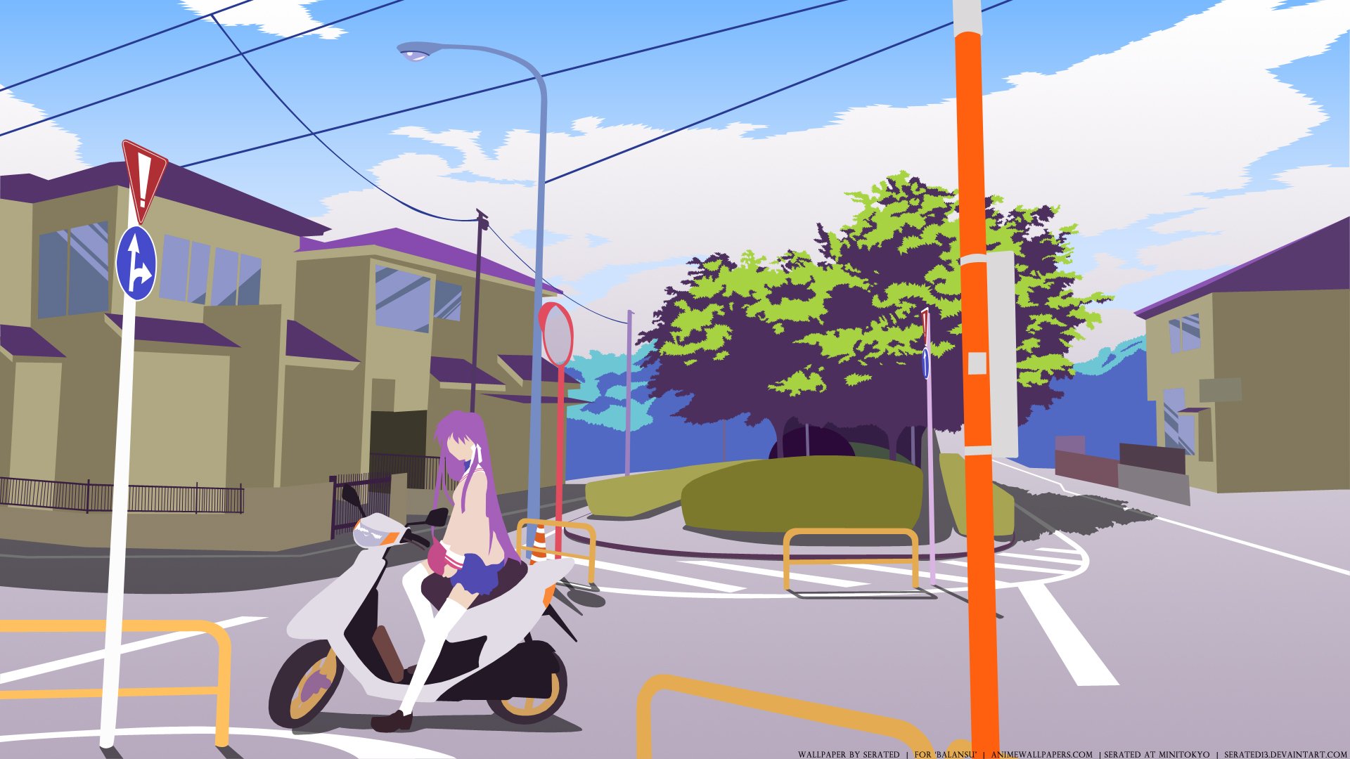 Download Kyou Fujibayashi Anime Clannad HD Wallpaper