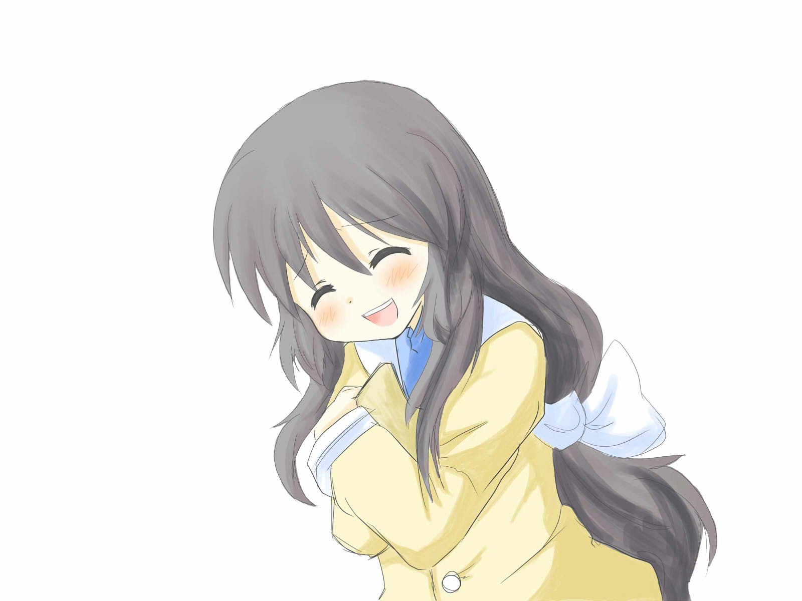 Download Fuuko Ibuki Anime Clannad Wallpaper