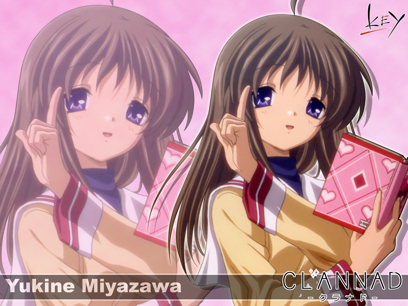 Download Yukine Miyazawa Anime Clannad Wallpaper
