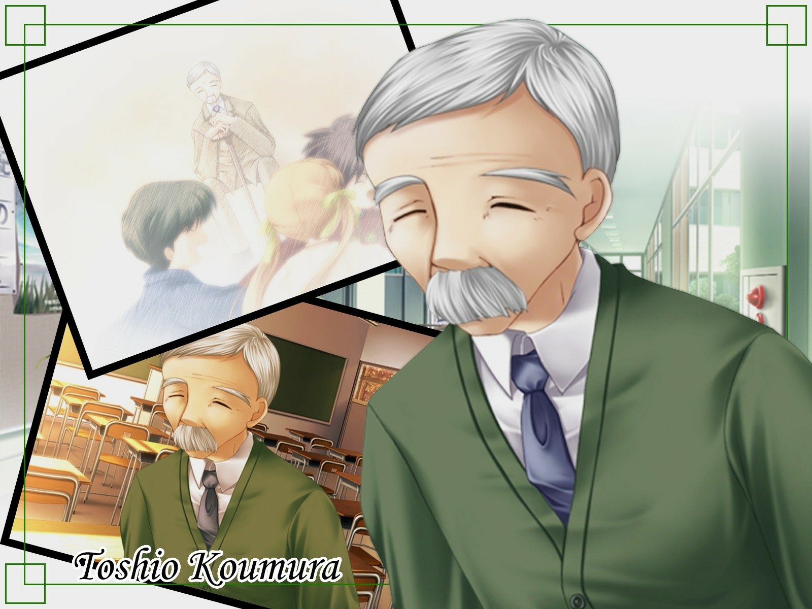 Download Toshio Koumura Anime Clannad Wallpaper