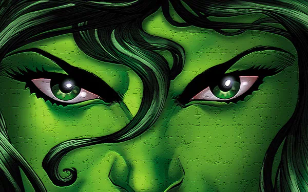 Comic She-Hulk HD Desktop Wallpaper | Background Image